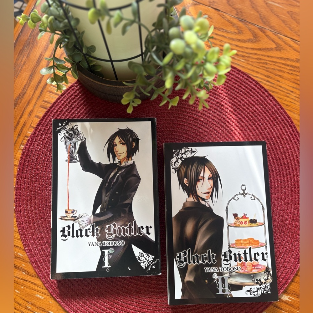 Black Butler Manga Volume 1 & 2